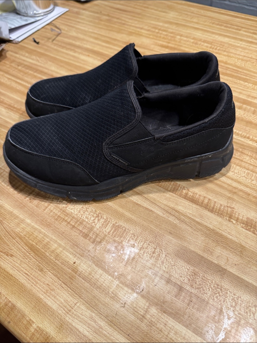 Skechers Men's Slip-On Comfort Shoe - Black